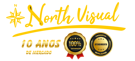 NORTH VISUAL - 15 - Logo revestimento em Acm